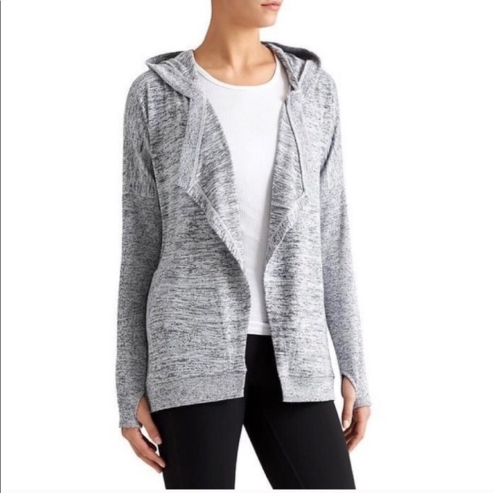 Athleta Gray Blissful Wrap Cardigan Size Small